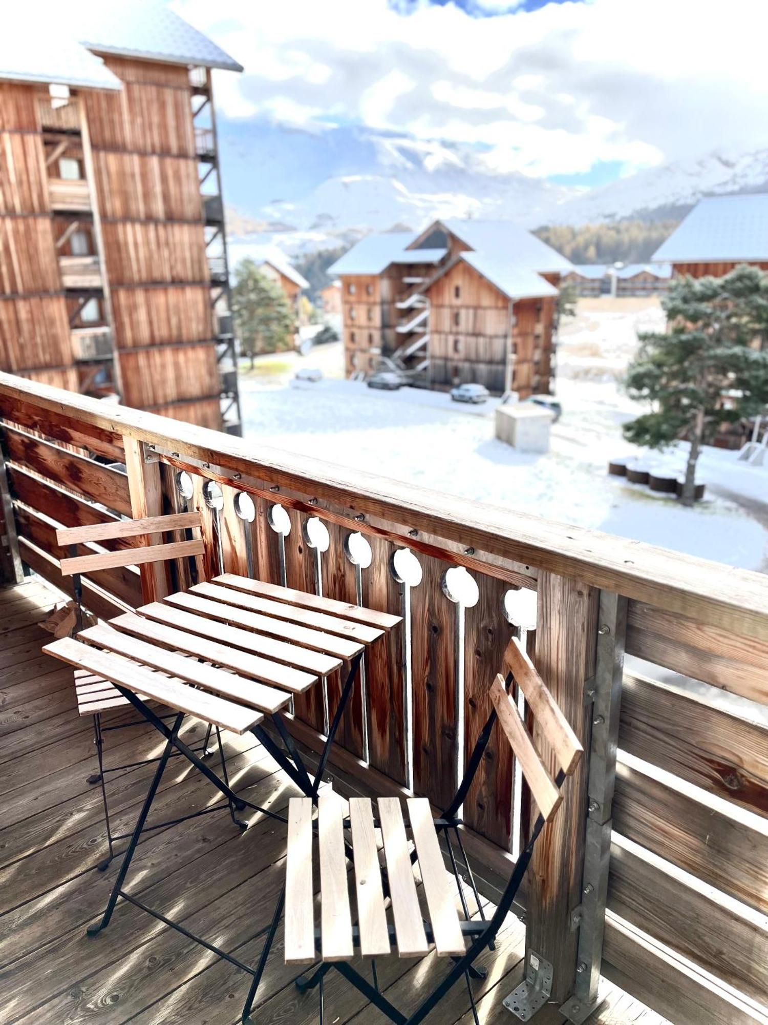 Appartement Chalets Du Super D Saint-Étienne-en-Dévoluy Buitenkant foto
