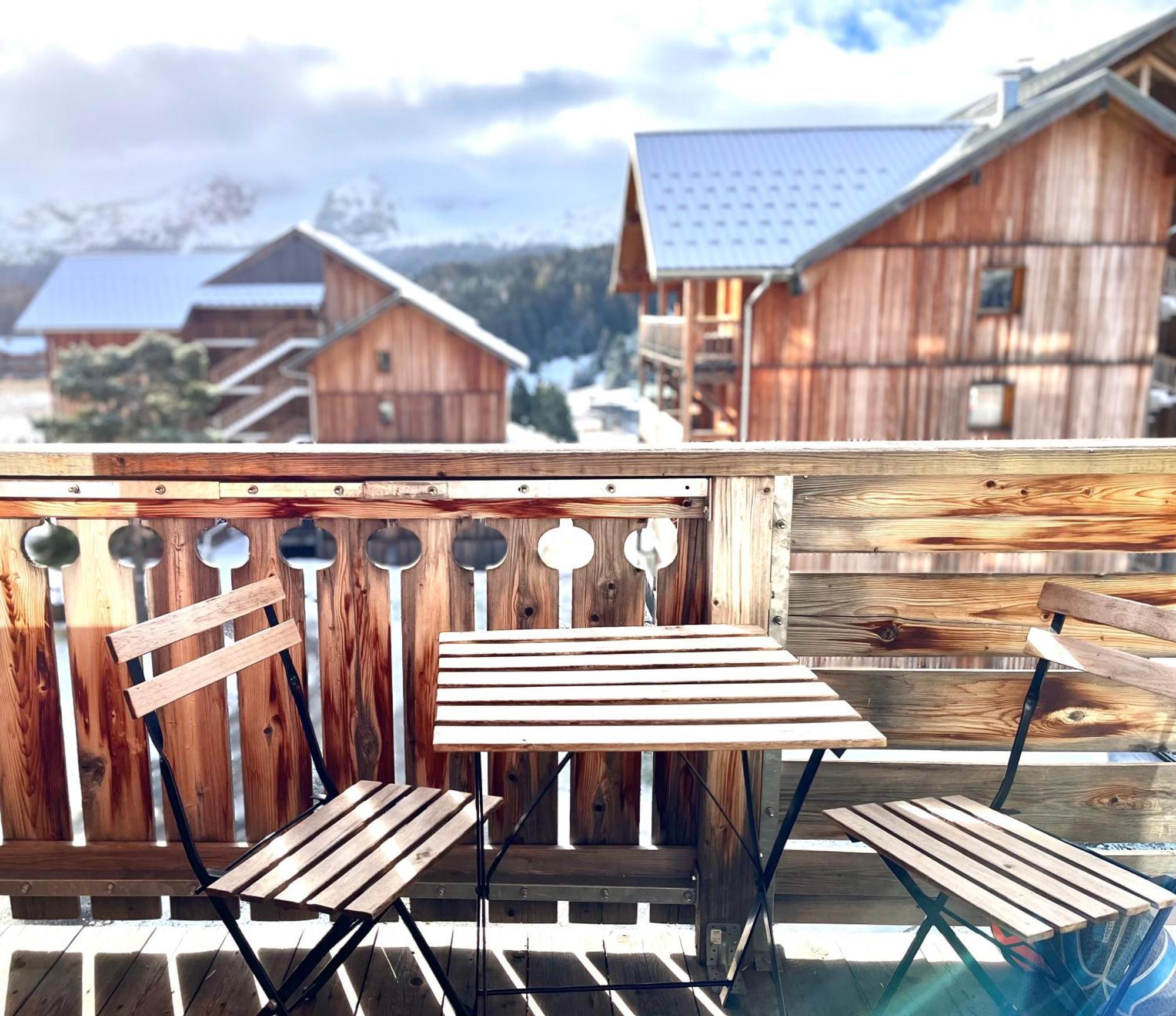 Appartement Chalets Du Super D Saint-Étienne-en-Dévoluy Buitenkant foto